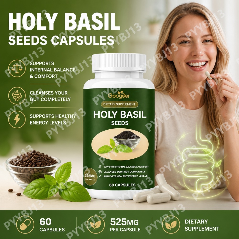Tulsi Holy Basil - Cápsulas de Extracto de Semillas de