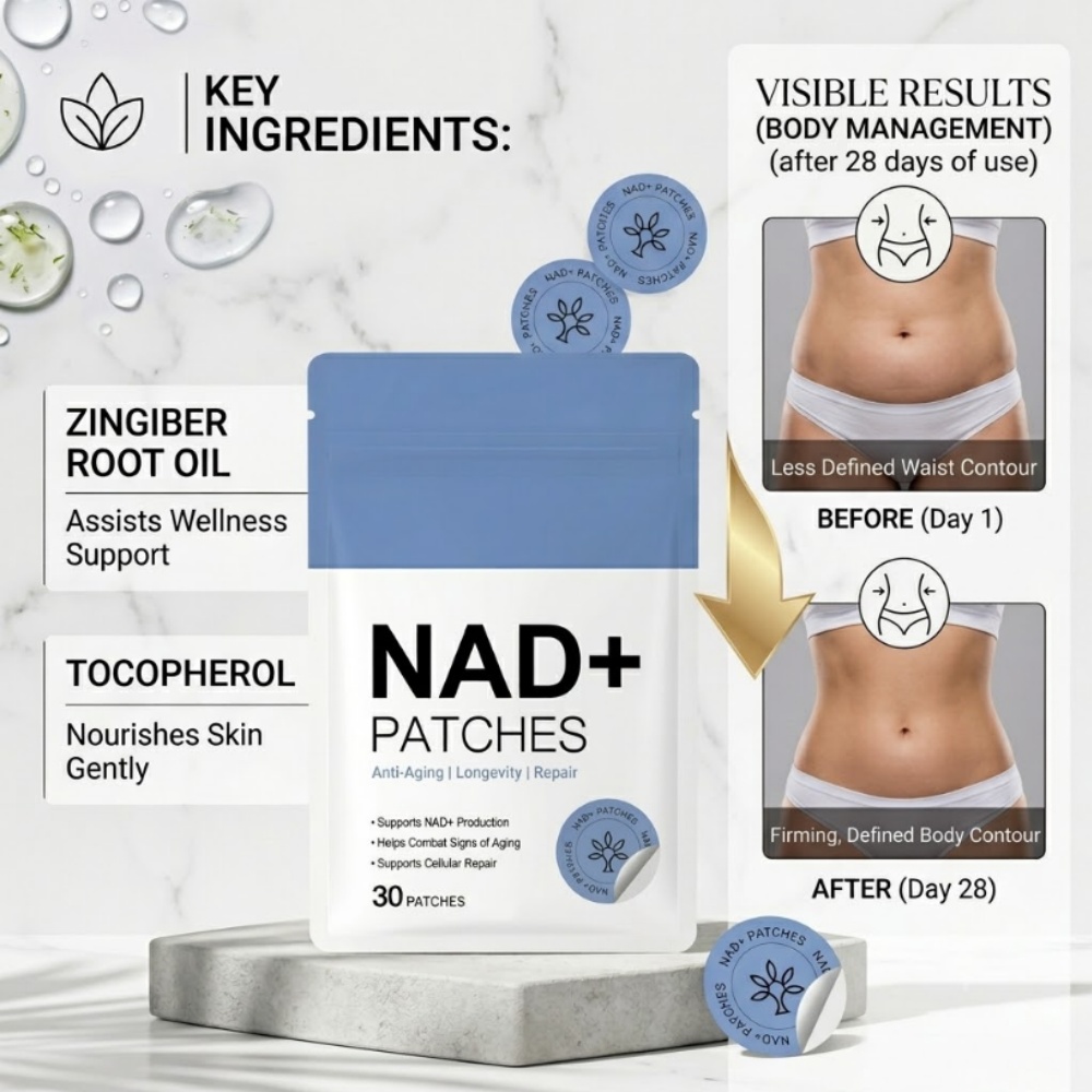 Herbal Weight Gain - 30 Parches Adelgazantes Moldeadores Corporales con