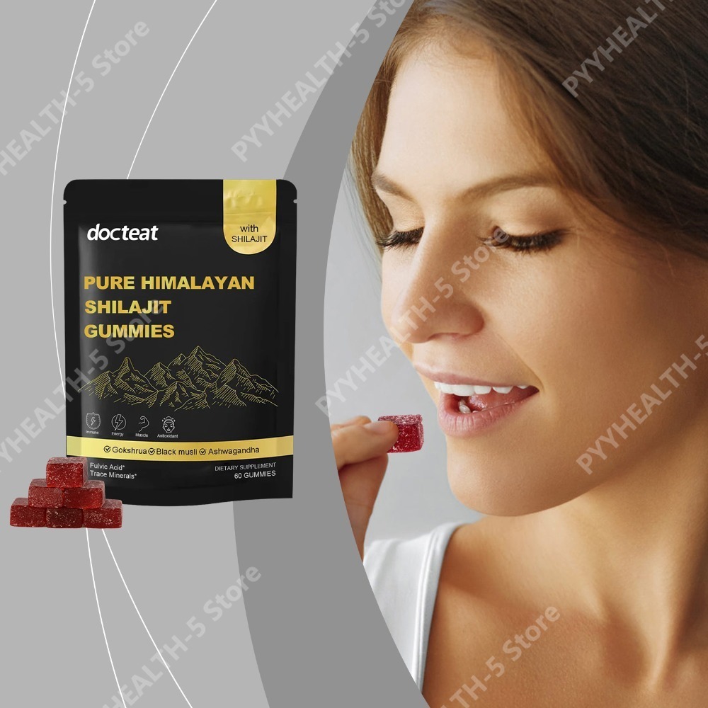 Gomitas de Shilajit Puro del H - Herbal Wellness Supplement reseña y precio