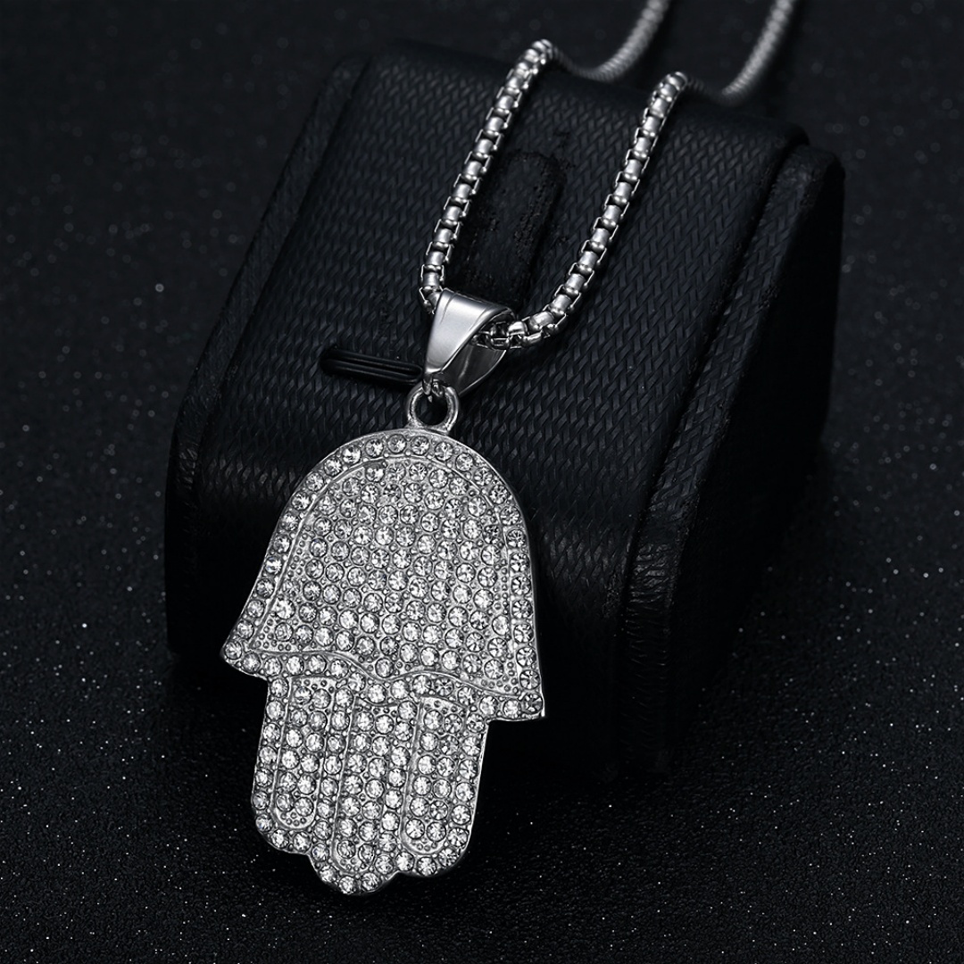 Collar con Colgante de Mano de - Tulsi Holy Basil reseña y precio