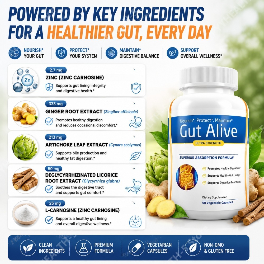 Gut Alive, Suplemento Natural  - Tulsi Holy Basil reseña y precio