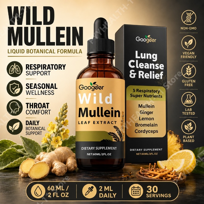 Gotas Líquidas de Verbasco, Me - Herbal Wellness Supplement reseña y precio