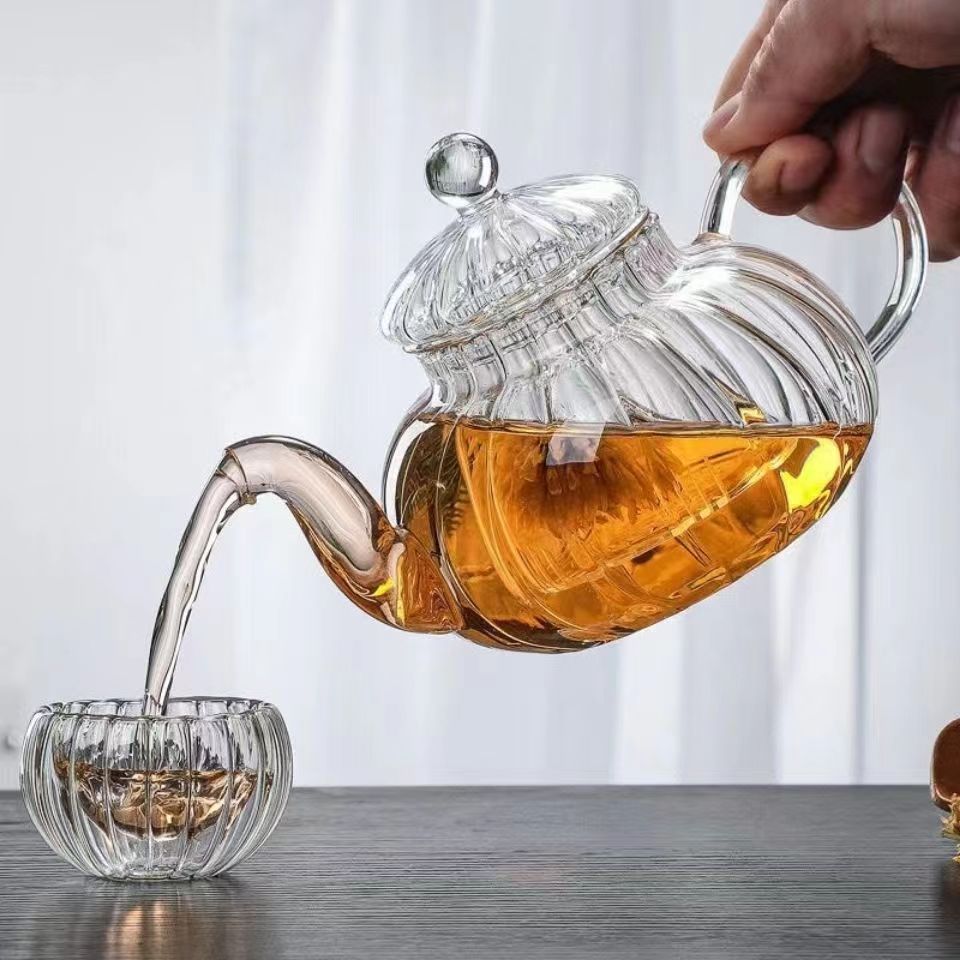 Tetera de vidrio con forma de  - Herbal Wellness Supplement reseña y precio