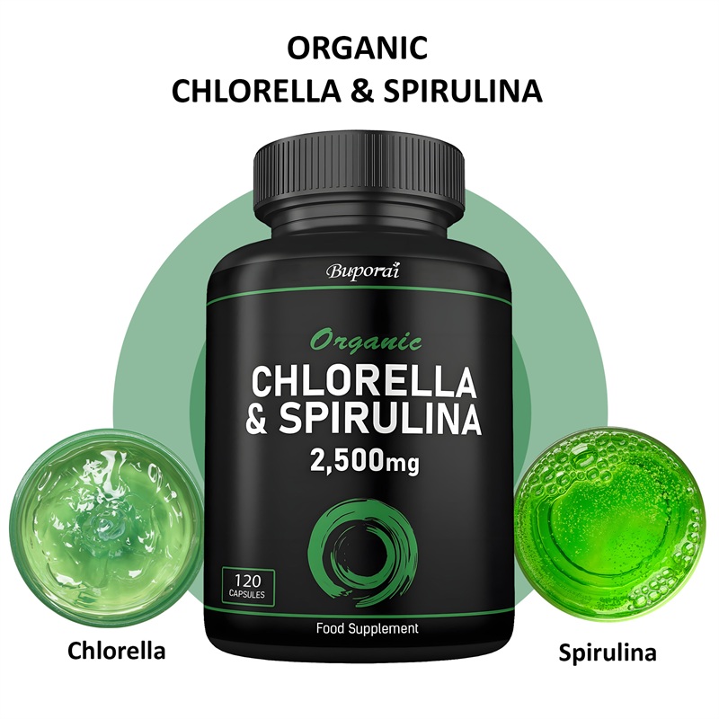 Clorella y espirulina orgánica - Tulsi Holy Basil reseña y precio